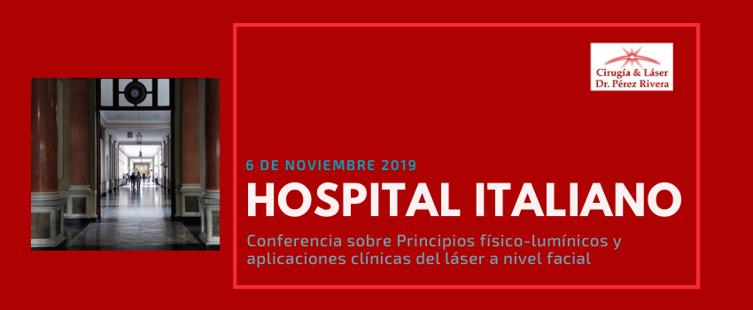 Conferencia de Laser en el Hospital Italiano de Buenos Aires